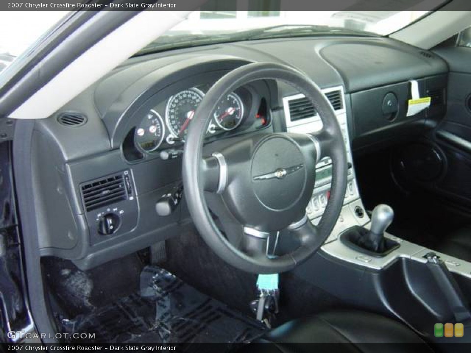Dark Slate Gray Interior Dashboard for the 2007 Chrysler Crossfire Roadster #526602