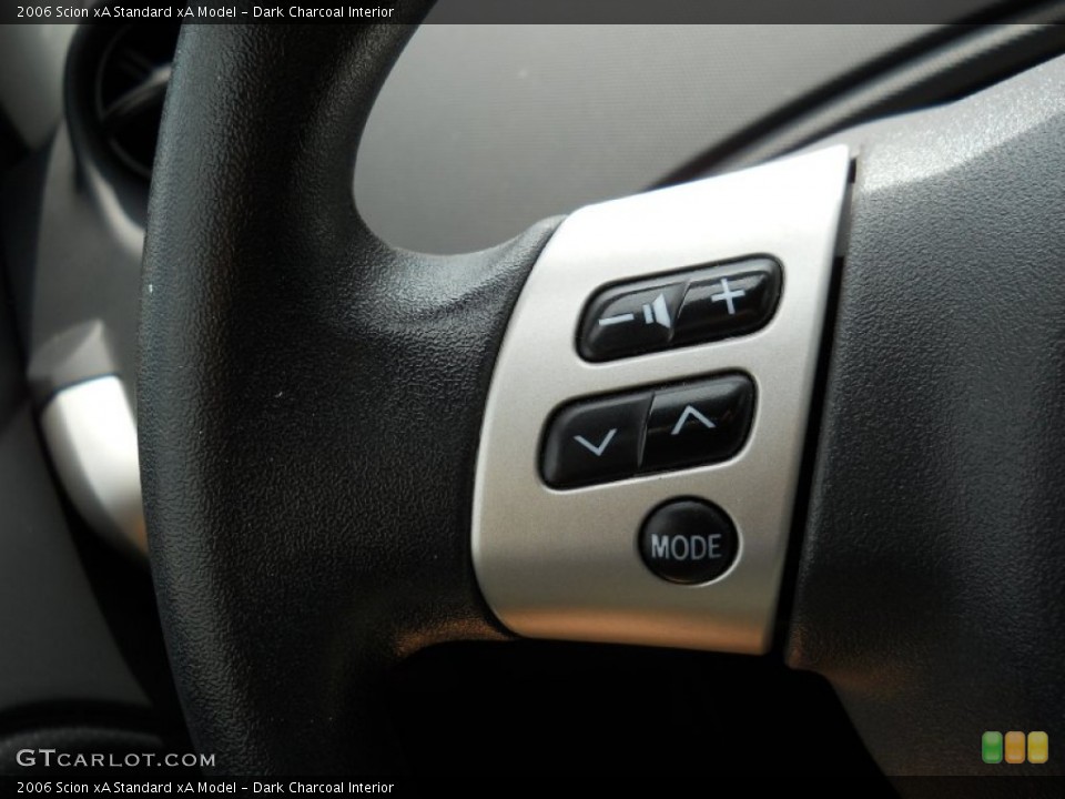 Dark Charcoal Interior Controls for the 2006 Scion xA  #52660992