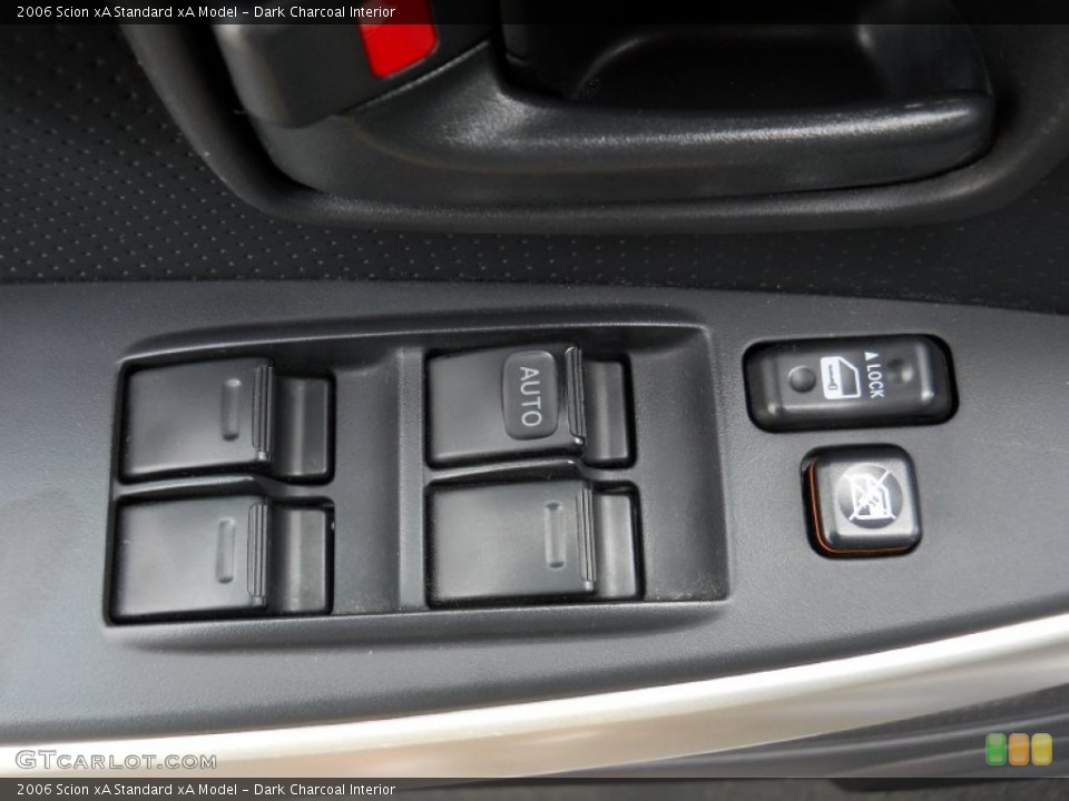 Dark Charcoal Interior Controls for the 2006 Scion xA  #52661007