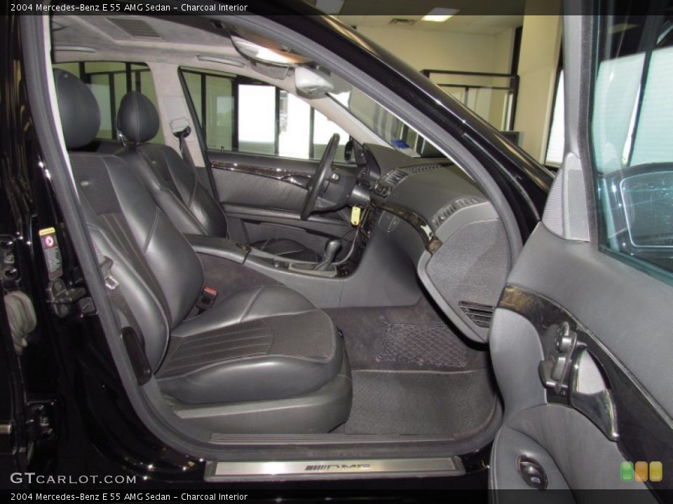 Charcoal Interior Photo for the 2004 Mercedes-Benz E 55 AMG Sedan #52661505