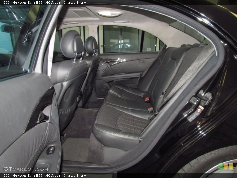 Charcoal Interior Photo for the 2004 Mercedes-Benz E 55 AMG Sedan #52661535