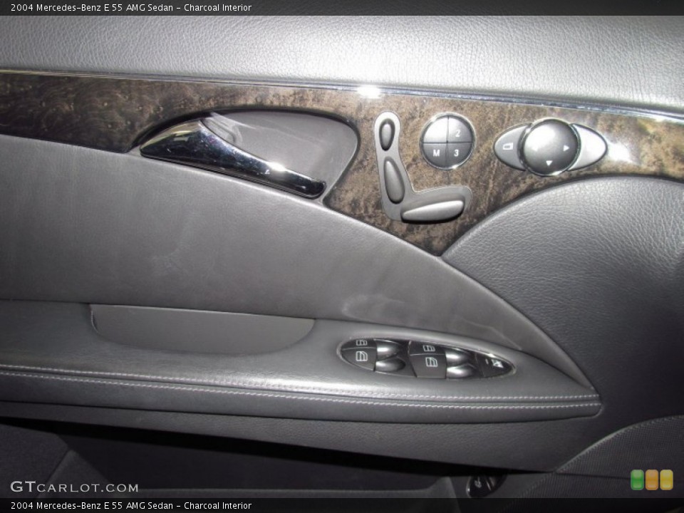 Charcoal Interior Door Panel for the 2004 Mercedes-Benz E 55 AMG Sedan #52661550