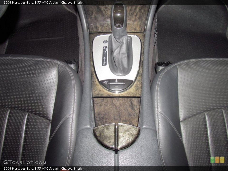 Charcoal Interior Transmission for the 2004 Mercedes-Benz E 55 AMG Sedan #52661616