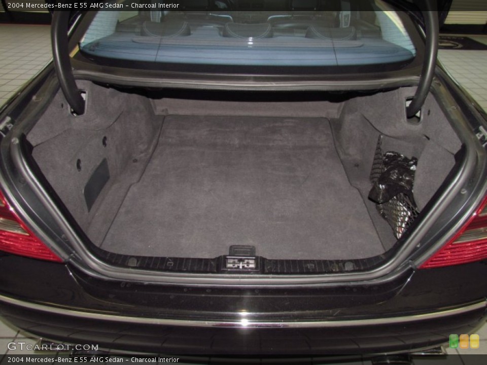 Charcoal Interior Trunk for the 2004 Mercedes-Benz E 55 AMG Sedan #52661664