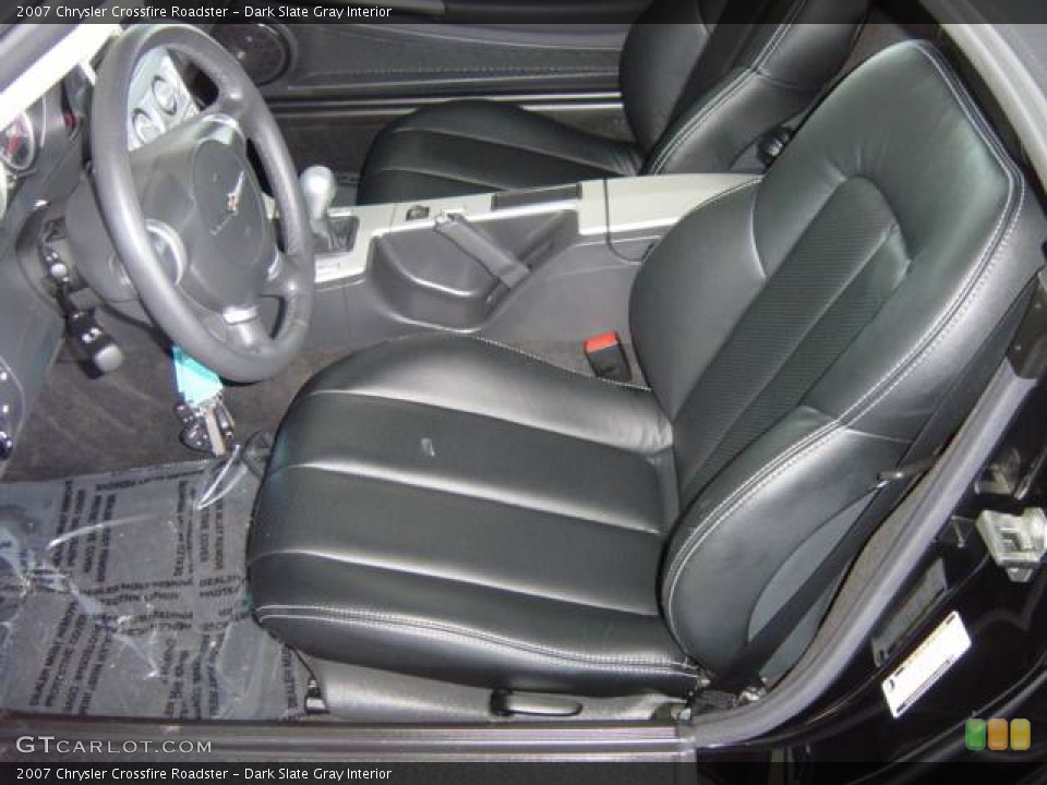 Dark Slate Gray Interior Photo for the 2007 Chrysler Crossfire Roadster #526627