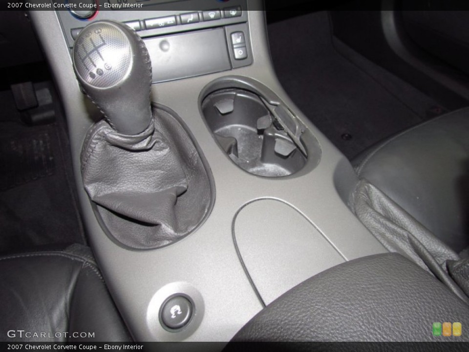Ebony Interior Transmission for the 2007 Chevrolet Corvette Coupe #52663657