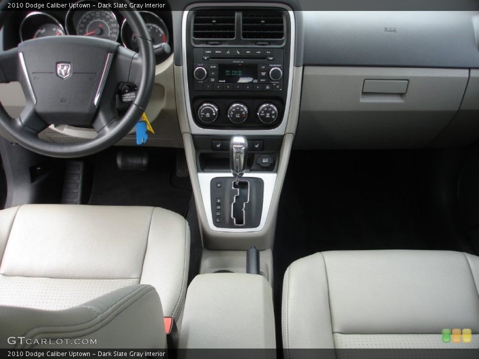 Dark Slate Gray Interior Dashboard for the 2010 Dodge Caliber Uptown #52666081