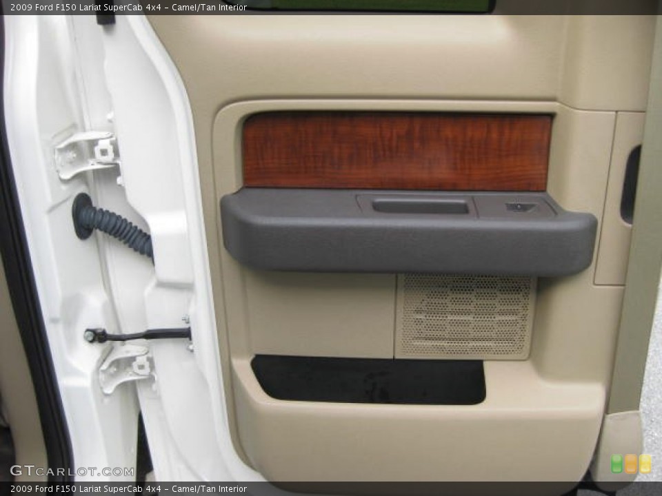 Camel/Tan Interior Door Panel for the 2009 Ford F150 Lariat SuperCab 4x4 #52666407