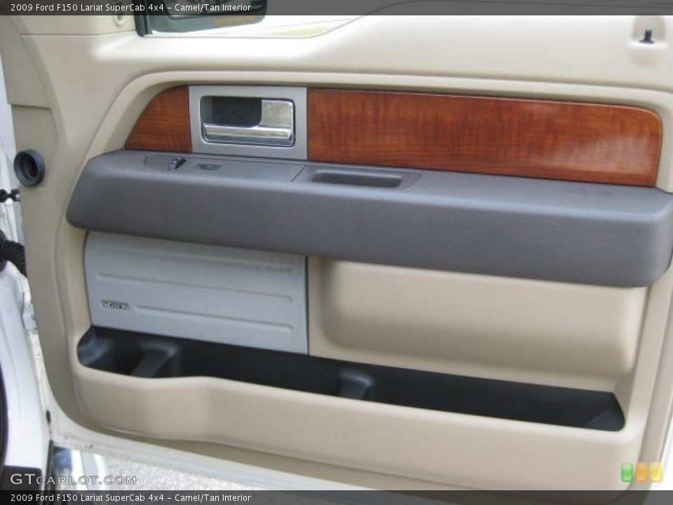 Camel/Tan Interior Door Panel for the 2009 Ford F150 Lariat SuperCab 4x4 #52666450