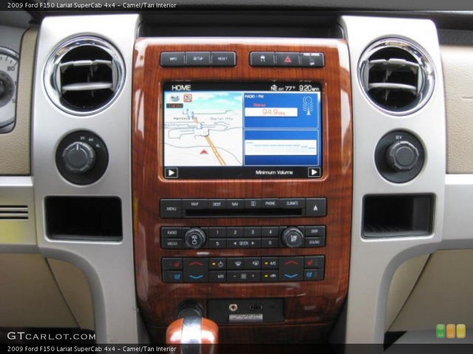 Camel/Tan Interior Navigation for the 2009 Ford F150 Lariat SuperCab 4x4 #52666570