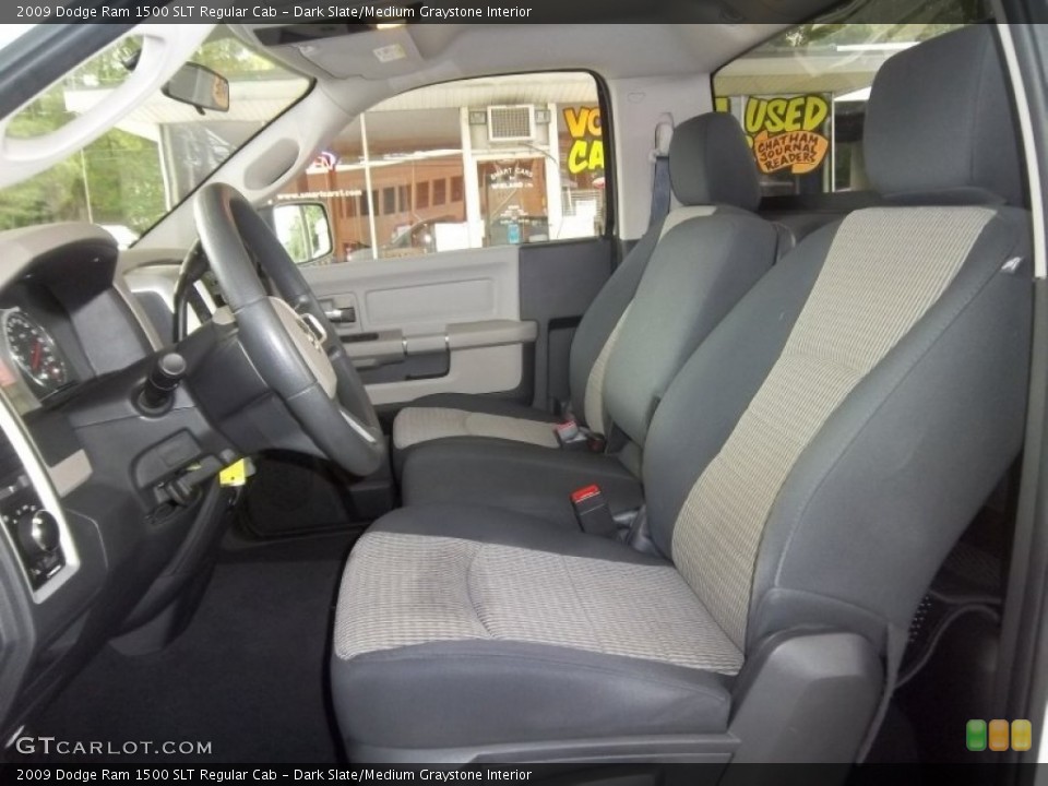Dark Slate/Medium Graystone Interior Photo for the 2009 Dodge Ram 1500 SLT Regular Cab #52666891
