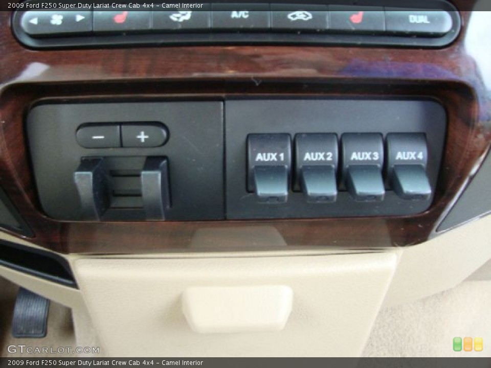 Camel Interior Controls for the 2009 Ford F250 Super Duty Lariat Crew Cab 4x4 #52667851