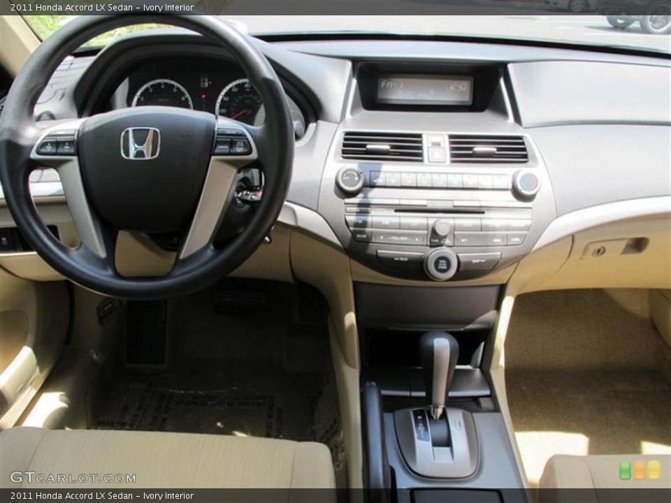 Ivory Interior Dashboard for the 2011 Honda Accord LX Sedan #52668637