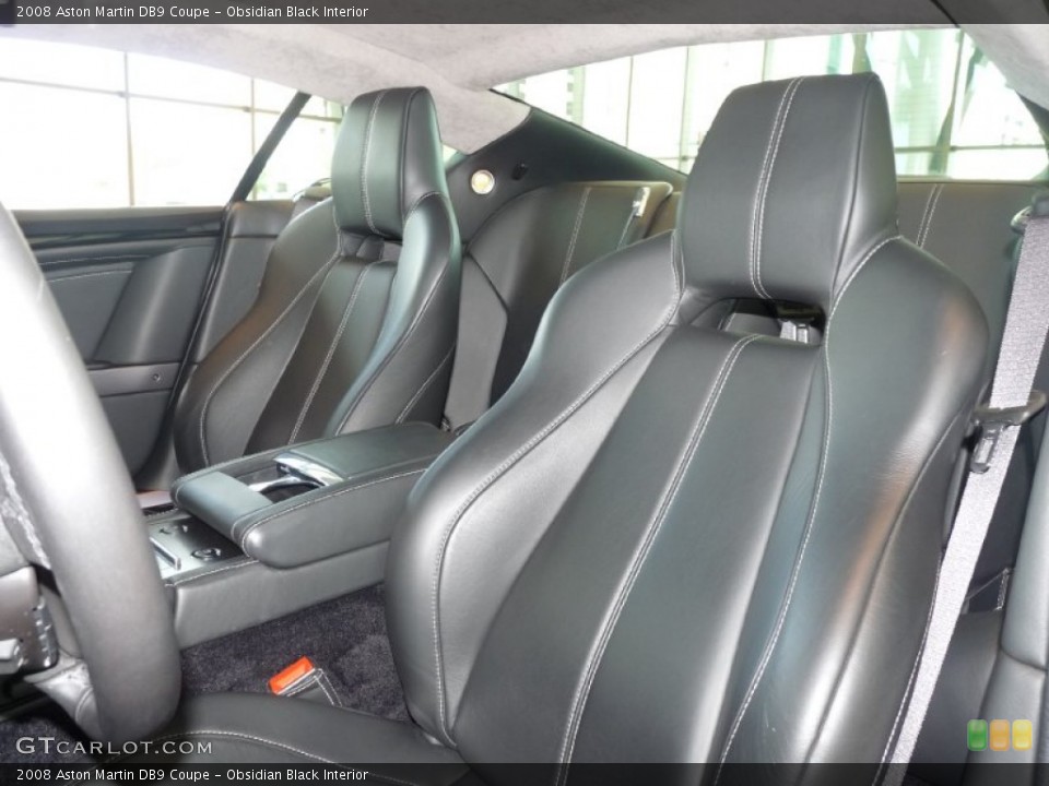 Obsidian Black Interior Photo for the 2008 Aston Martin DB9 Coupe #52669045
