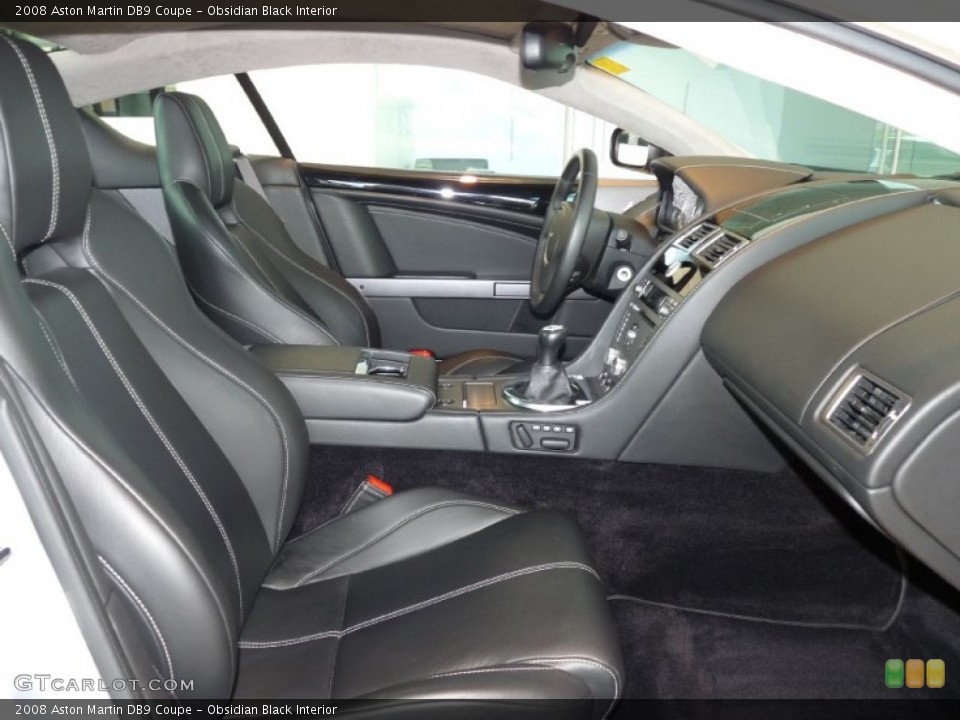 Obsidian Black Interior Photo for the 2008 Aston Martin DB9 Coupe #52669108