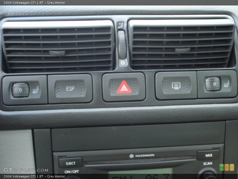 Grey Interior Controls for the 2004 Volkswagen GTI 1.8T #52669153