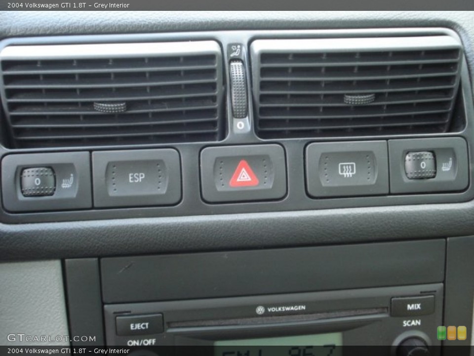Grey Interior Controls for the 2004 Volkswagen GTI 1.8T #52669165
