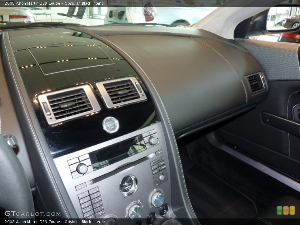 Obsidian Black Interior Controls for the 2008 Aston Martin DB9 Coupe #52669171