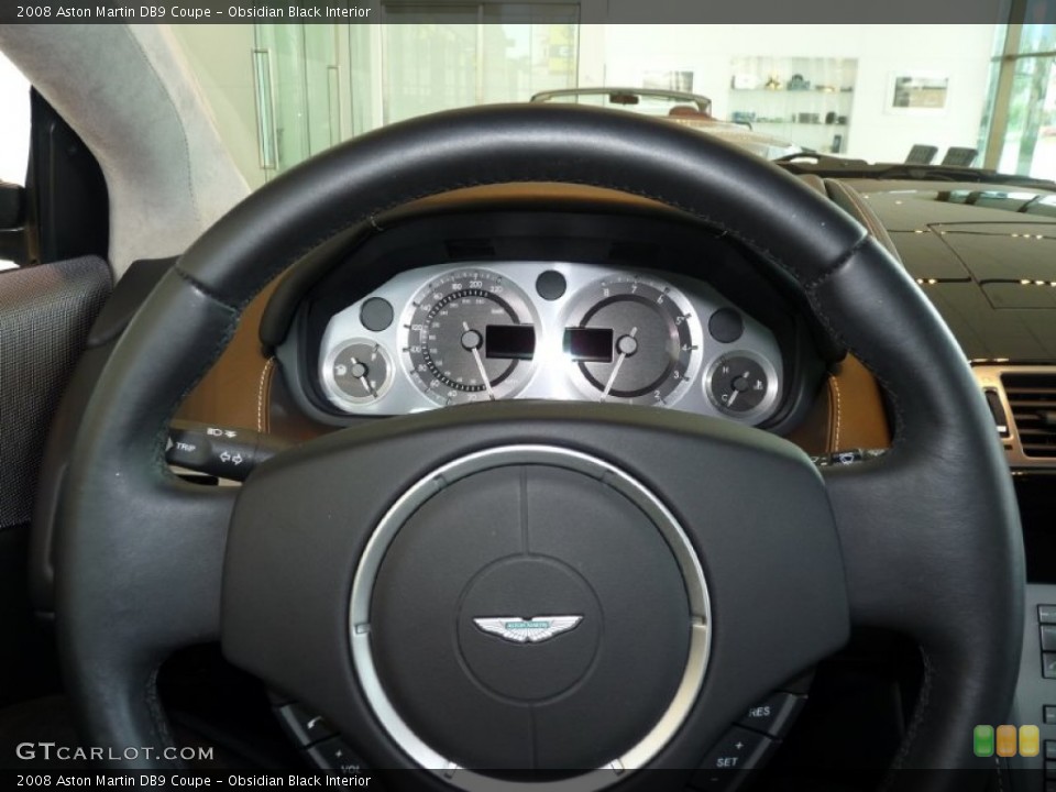 Obsidian Black Interior Steering Wheel for the 2008 Aston Martin DB9 Coupe #52669258