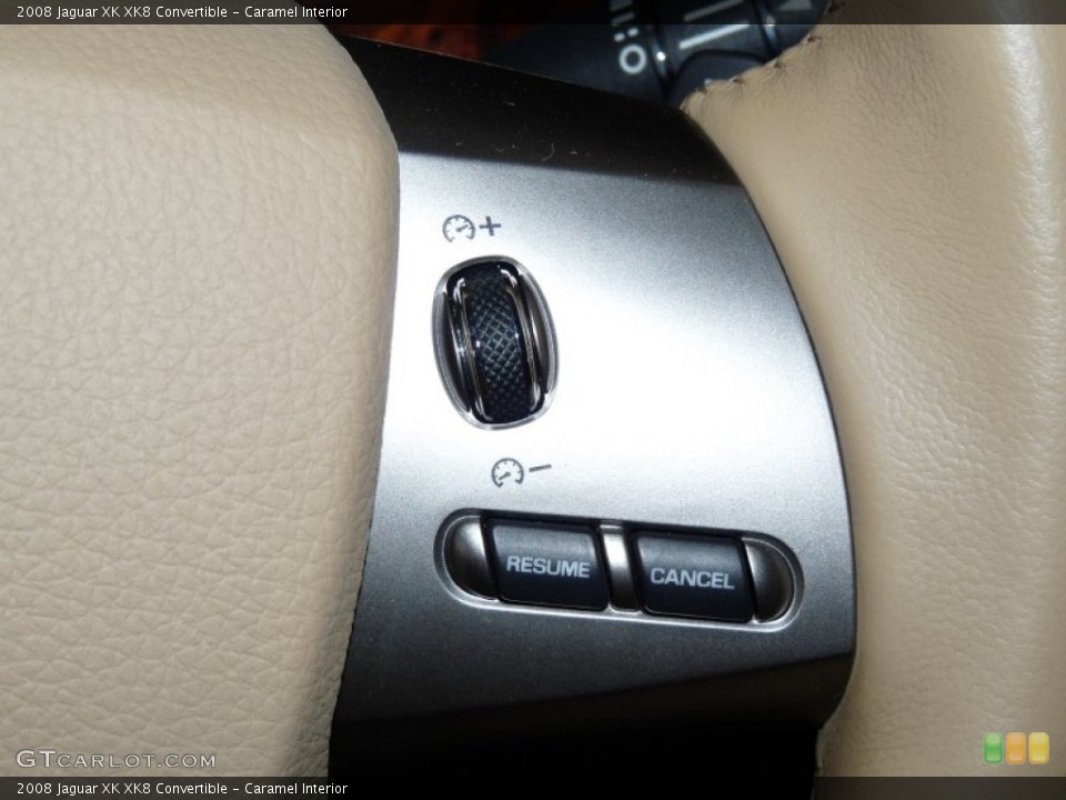 Caramel Interior Controls for the 2008 Jaguar XK XK8 Convertible #52669711