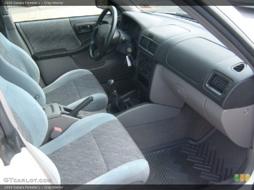 Gray 1999 Subaru Forester Interiors