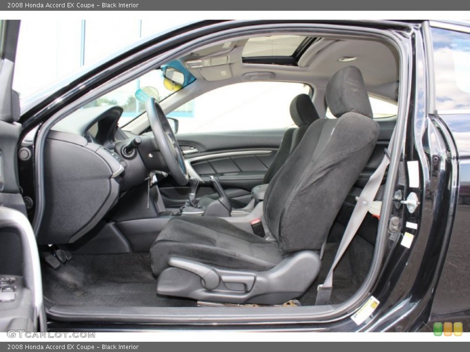 Black Interior Photo for the 2008 Honda Accord EX Coupe #52672960