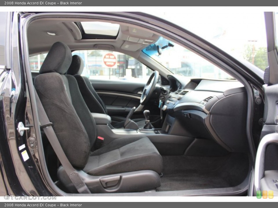Black Interior Photo for the 2008 Honda Accord EX Coupe #52672972