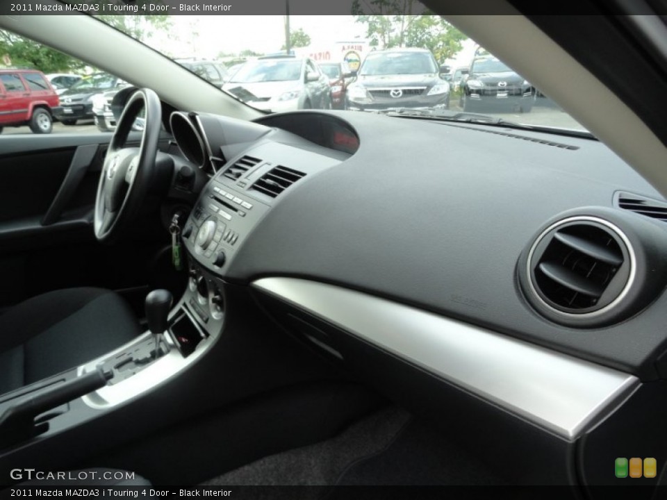 Black Interior Dashboard for the 2011 Mazda MAZDA3 i Touring 4 Door #52673281
