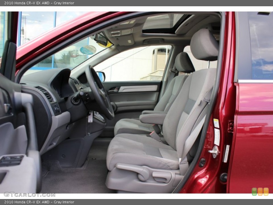 Gray Interior Photo for the 2010 Honda CR-V EX AWD #52673320