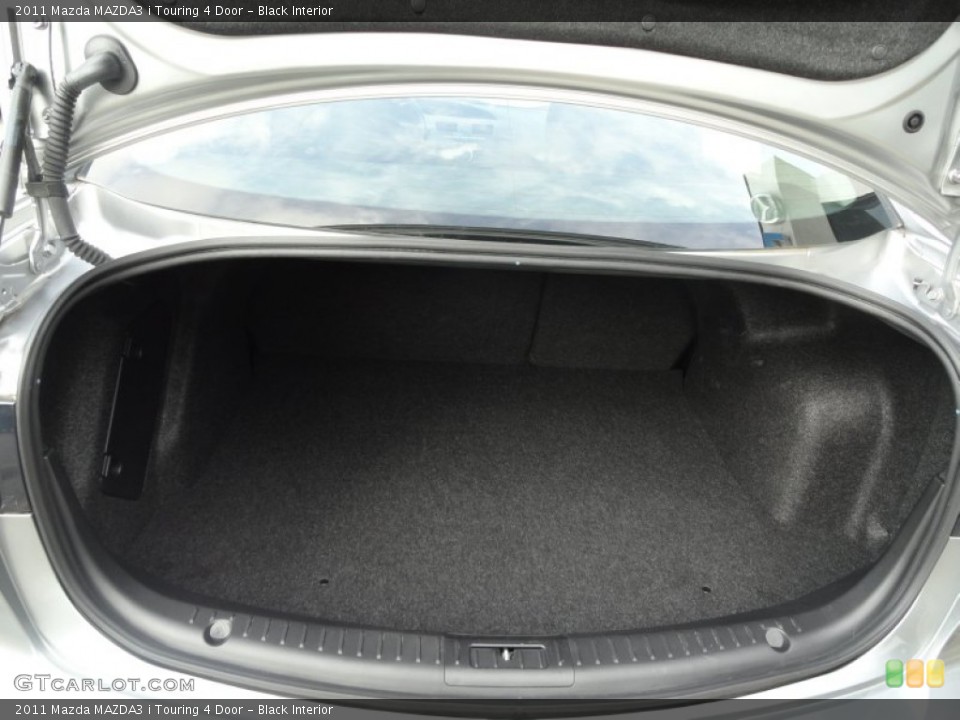 Black Interior Trunk for the 2011 Mazda MAZDA3 i Touring 4 Door #52673329