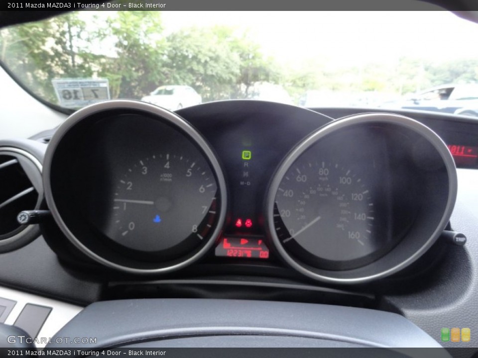 Black Interior Gauges for the 2011 Mazda MAZDA3 i Touring 4 Door #52673452