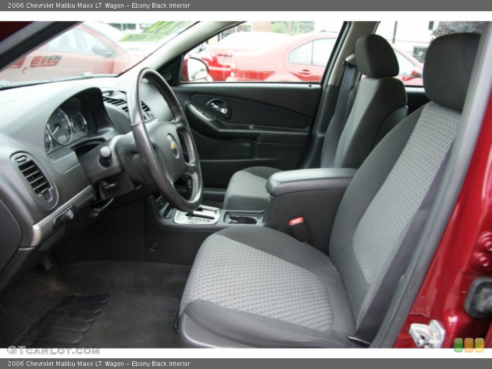 Ebony Black Interior Photo for the 2006 Chevrolet Malibu Maxx LT Wagon #52673455