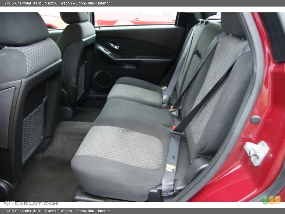 Ebony Black Interior Photo for the 2006 Chevrolet Malibu Maxx LT Wagon #52673491