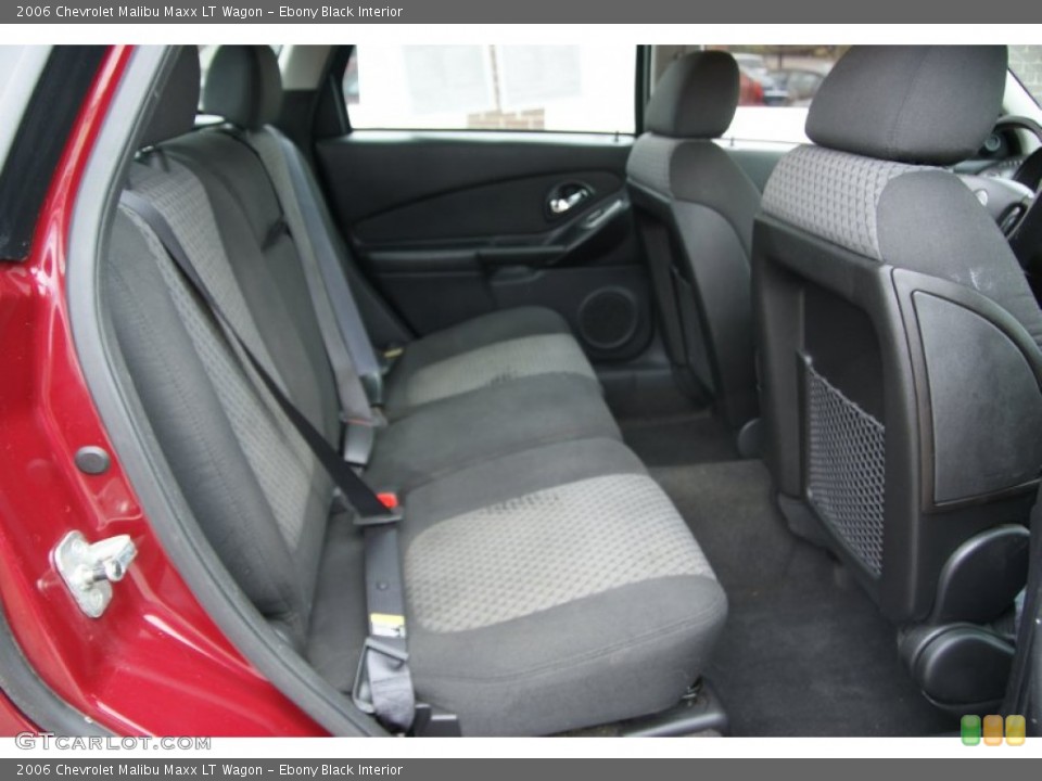 Ebony Black Interior Photo for the 2006 Chevrolet Malibu Maxx LT Wagon #52673554