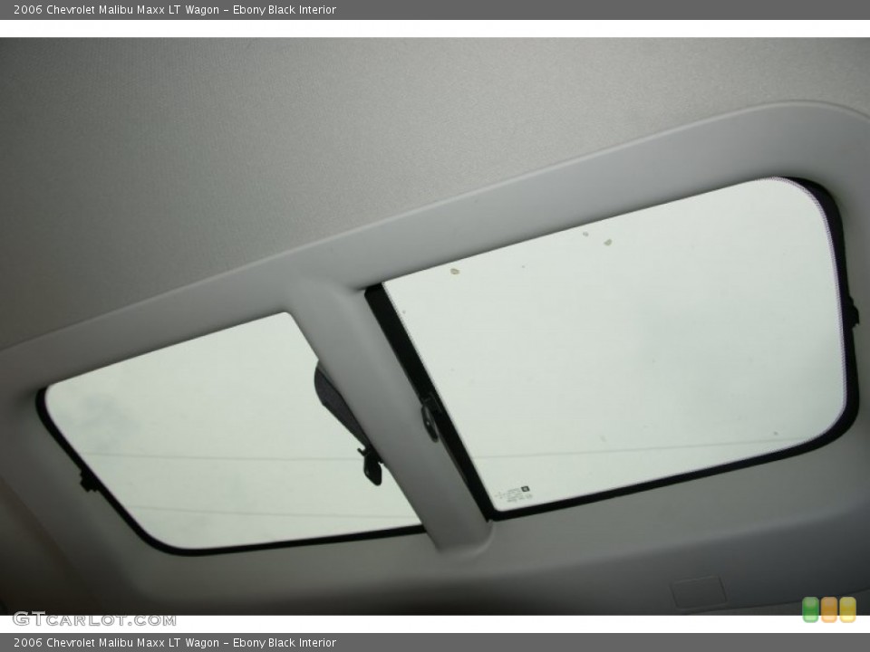 Ebony Black Interior Sunroof for the 2006 Chevrolet Malibu Maxx LT Wagon #52673623