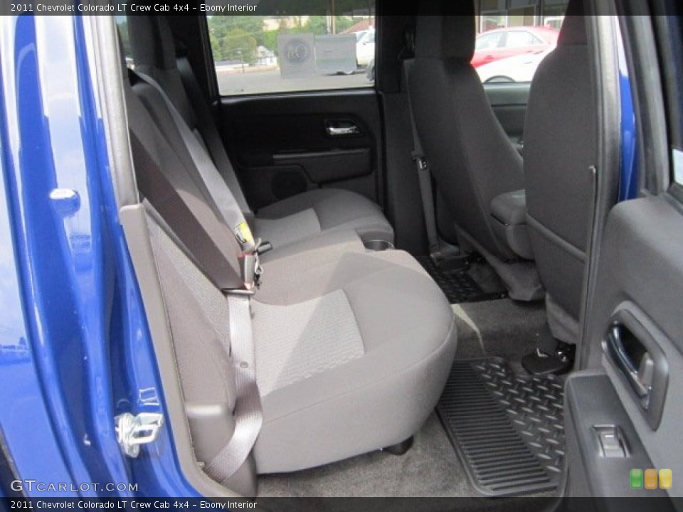 Ebony Interior Photo for the 2011 Chevrolet Colorado LT Crew Cab 4x4 #52675390