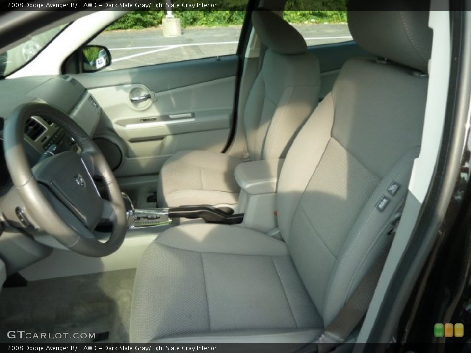 Dark Slate Gray/Light Slate Gray Interior Photo for the 2008 Dodge Avenger R/T AWD #52675401