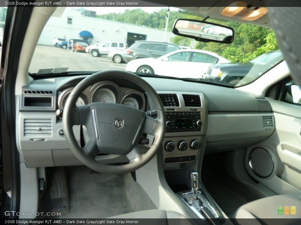 Dark Slate Gray/Light Slate Gray Interior Dashboard for the 2008 Dodge Avenger R/T AWD #52675417