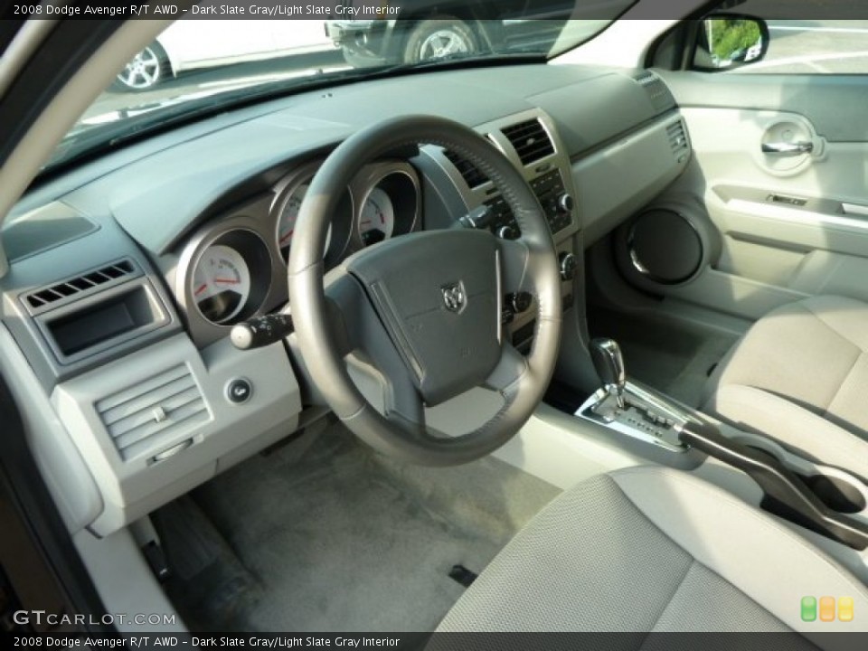 Dark Slate Gray/Light Slate Gray Interior Prime Interior for the 2008 Dodge Avenger R/T AWD #52675432
