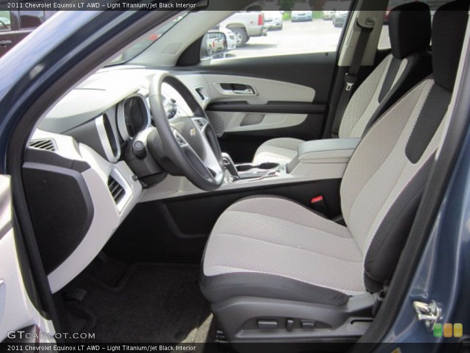 Light Titanium/Jet Black Interior Photo for the 2011 Chevrolet Equinox LT AWD #52675513