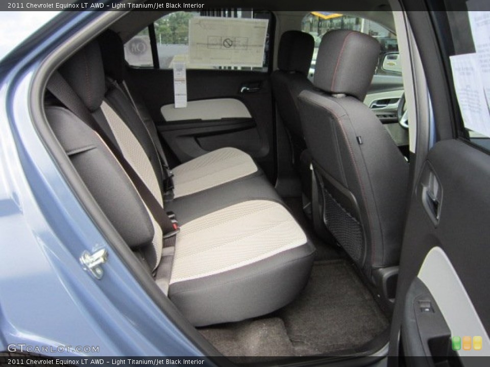 Light Titanium/Jet Black Interior Photo for the 2011 Chevrolet Equinox LT AWD #52675564