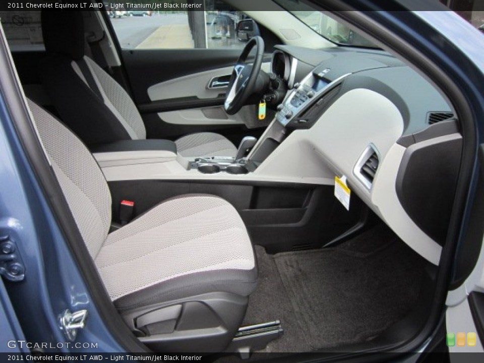 Light Titanium/Jet Black Interior Photo for the 2011 Chevrolet Equinox LT AWD #52675570