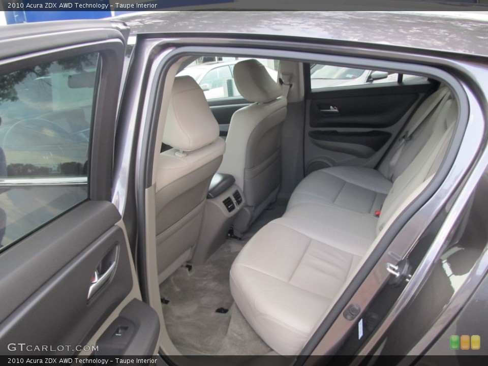 Taupe Interior Photo for the 2010 Acura ZDX AWD Technology #52677568