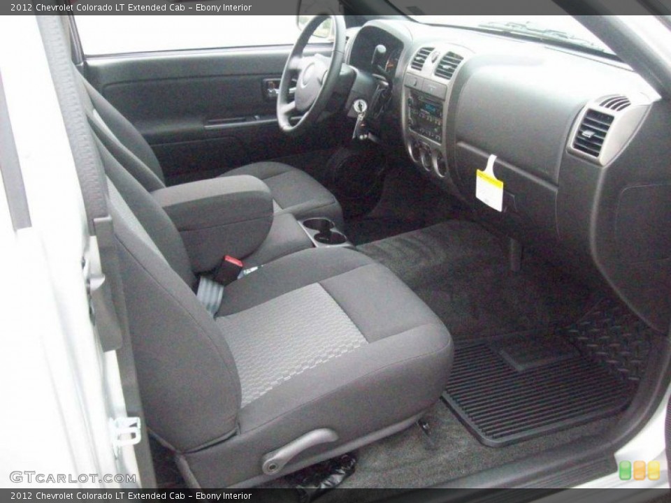 Ebony Interior Photo for the 2012 Chevrolet Colorado LT Extended Cab #52677823