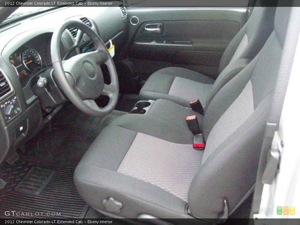 Ebony Interior Photo for the 2012 Chevrolet Colorado LT Extended Cab #52677919