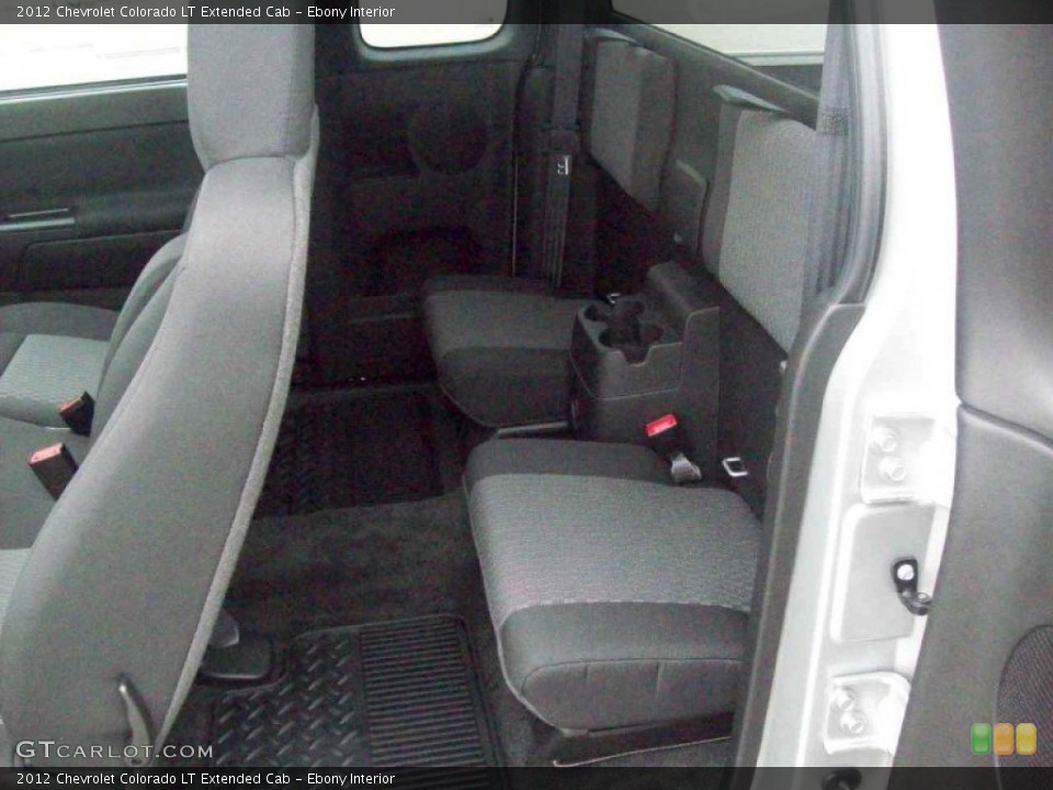 Ebony Interior Photo for the 2012 Chevrolet Colorado LT Extended Cab #52677925