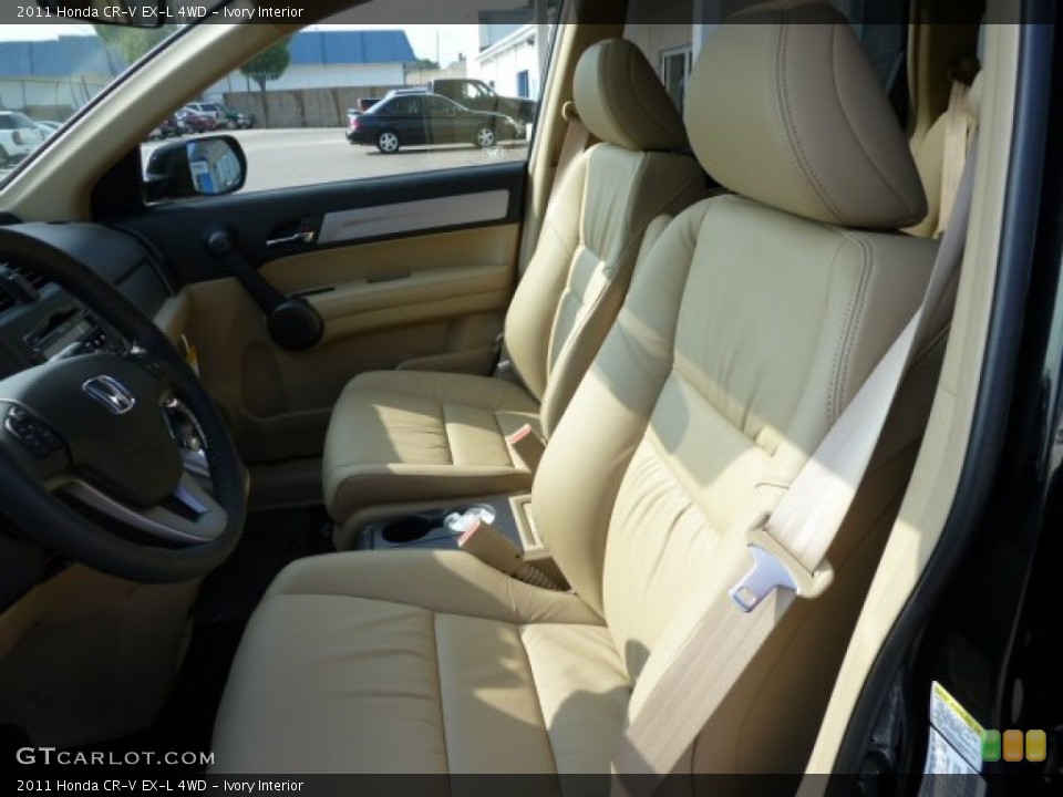 Ivory Interior Photo for the 2011 Honda CR-V EX-L 4WD #52678162