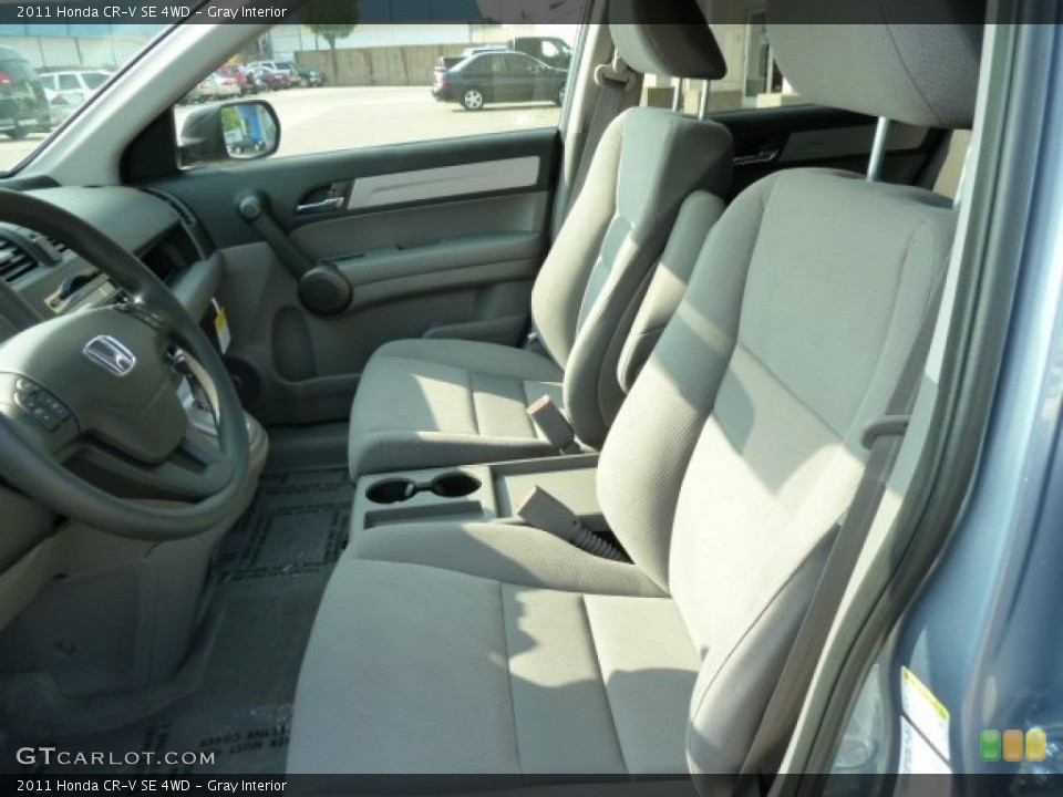 Gray Interior Photo for the 2011 Honda CR-V SE 4WD #52678279