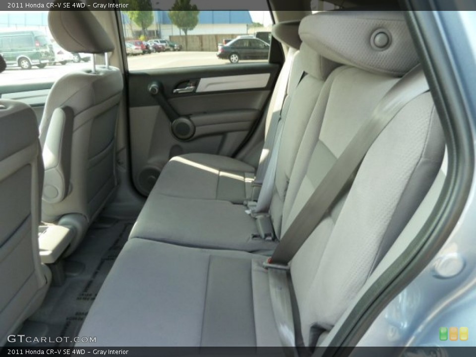 Gray Interior Photo for the 2011 Honda CR-V SE 4WD #52678285
