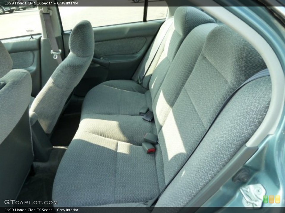 Gray Interior Photo for the 1999 Honda Civic EX Sedan #52678525